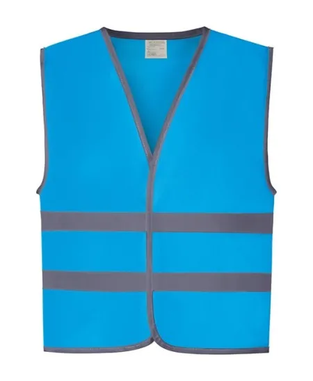 Kids Hivis Vests Sapphire