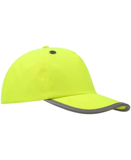 Hi Vis Safety Bump Cap YOKO YK106 Yellow