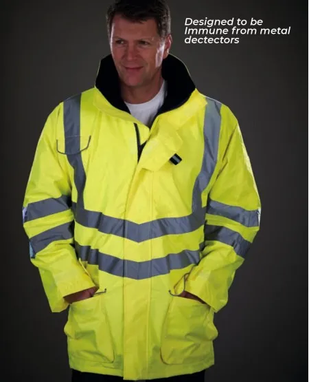 Metal Free Hi Vis Coat HVW702 Yoko