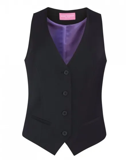 Brook Taverner Scapoli Waistcoat Black
