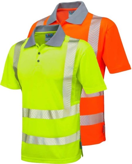 Leo Coolviz  Hivis Polo Shirt P03