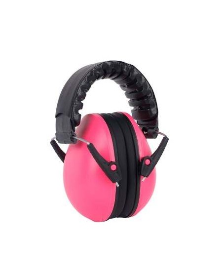Childs pink protective ear defender
 muff