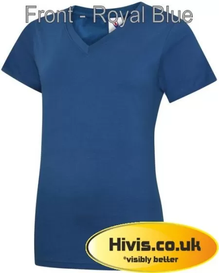 Uneek UC319 Ladies Classic V Neck T-Shirt