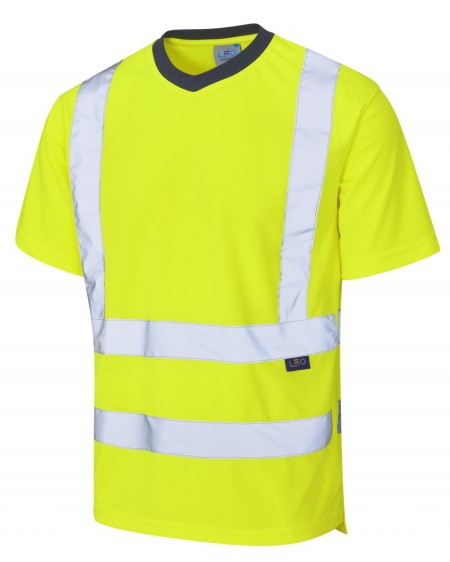 Leo Yellow hi vis T shirt T02