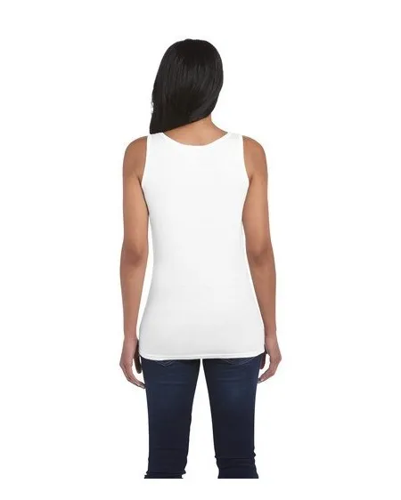 White Gildan Ladies Vest GD077