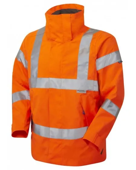 Ladies Breathable Hivis Jacket Leo JL04