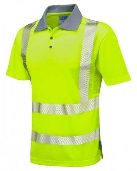 Leo Coolviz  Hivis Polo Shirt P03