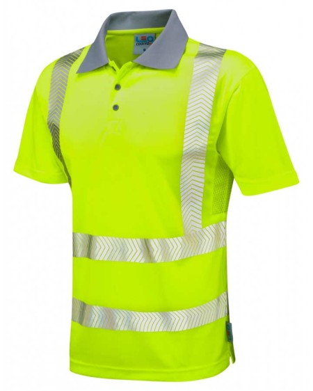 Leo Coolviz  Hivis Polo Shirt P03