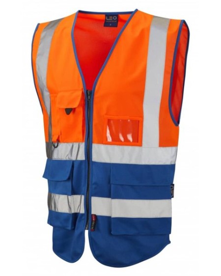 Orange/Royal Blue