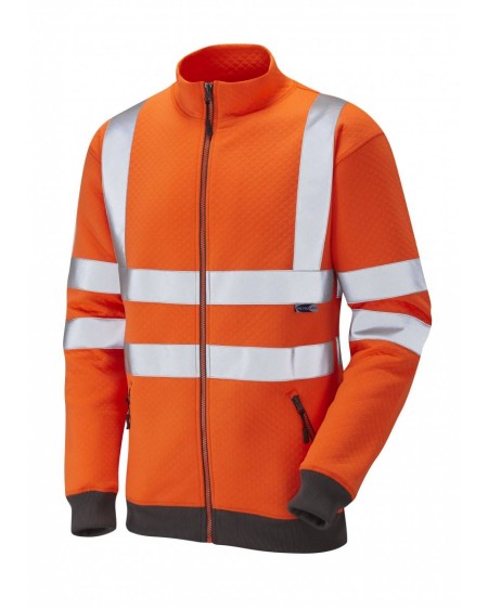 SS03 Leo Track Top Hi Vis Orange