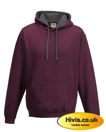 Awdis JH003 Burgundy/Charcoal