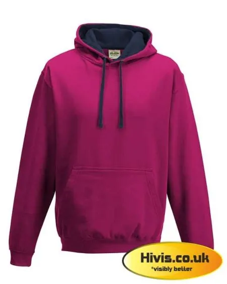 Awdis JH003 Hot Pink/French Navy