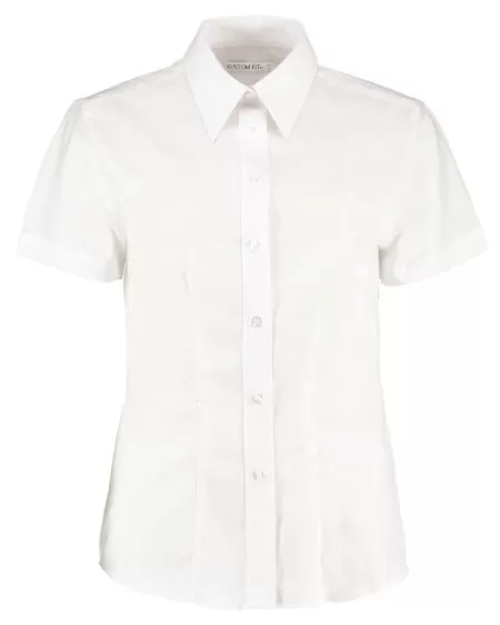 Kustom Kit Workplace Oxford Blouse Short Sleeve KK360