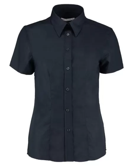 Kustom Kit Workplace Oxford Blouse Short Sleeve KK360
