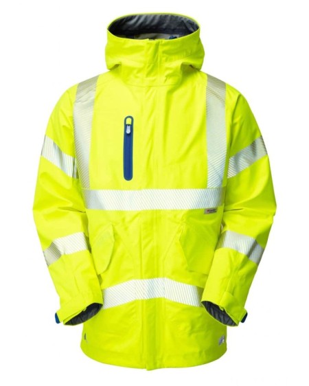 Hi Vis Waterproof Coat Leo A20 Yellow