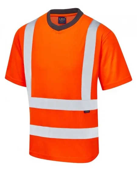 Hi Vis T-Shirt LEO T01 Orange