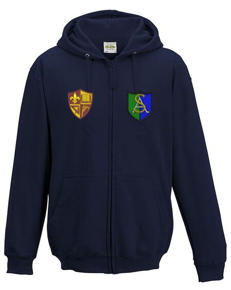 St Ann`s Zipped Hoodie JH050