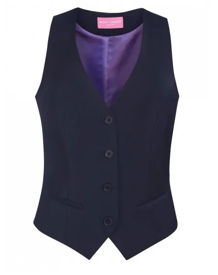 Brook Taverner Scapoli Waistcoat Navy