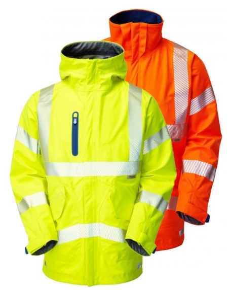 Hi Vis Waterproof Coat Leo A20 Marisco