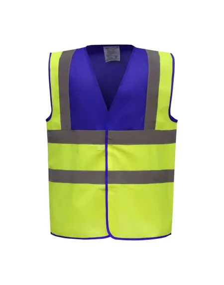 Yellow & Royal Blue Front
