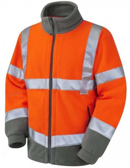 Orange Hi Vis Fleece Railway spec