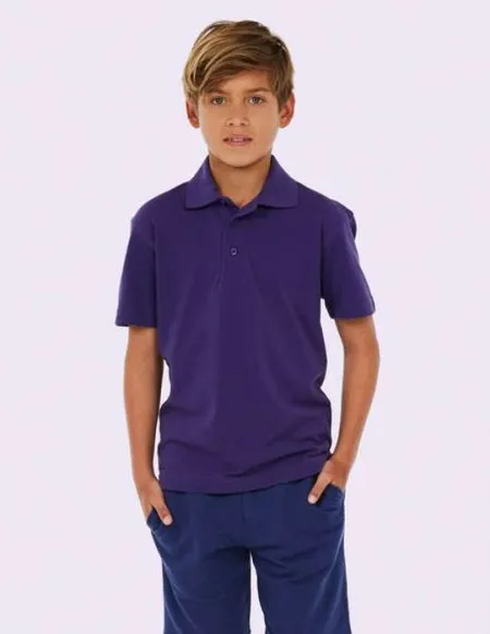 Kids embroidered polo shirt 50, 100,200 or 500