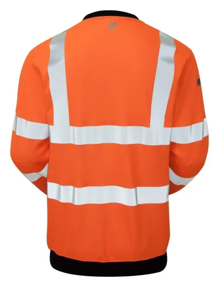Pulsar Flame Retardant Orange Hi Vis Sweatshirt PRFR20