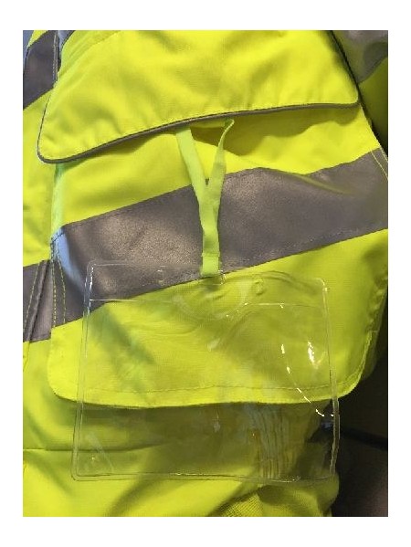 Pulsar Hi Visibility Yellow Padded Storm Coat P187