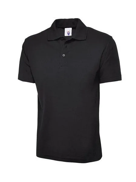 UC103 Black Polo Shirt
