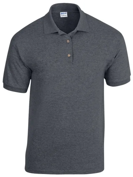 Jersey Knit Poloshirt DryBlend Gildan GD040 Dark Heather
