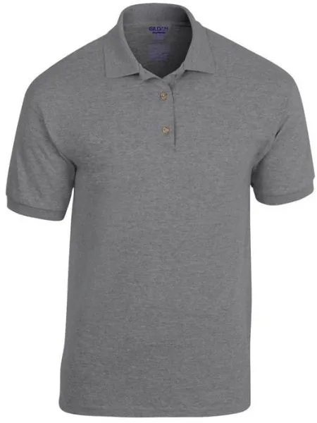 Jersey Knit Poloshirt DryBlend Gildan GD040 Graphite Heather