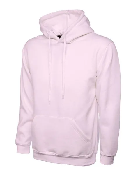 Uneek UC510 Ladies Deluxe Hooded Sweatshirt Pink