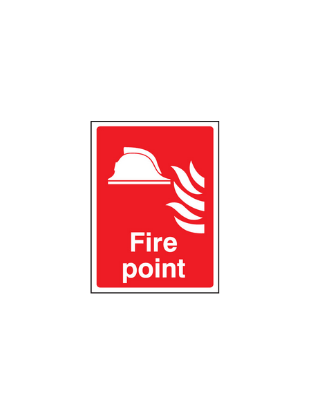 Fire point sign