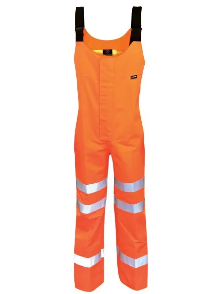 Hi Vis Gore Tex Salopettes Orange