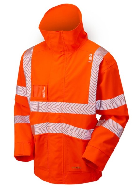 Eco Viz Hi Vis Breathable Bomber Jacket Leo J05