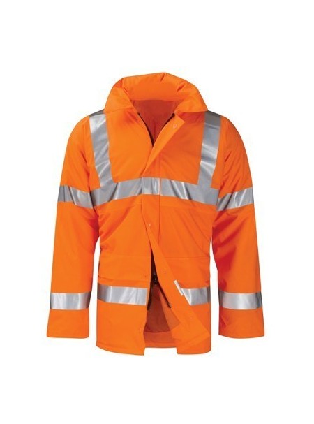Hi Vis Waterproof Class 3 Rail Spec Jacket