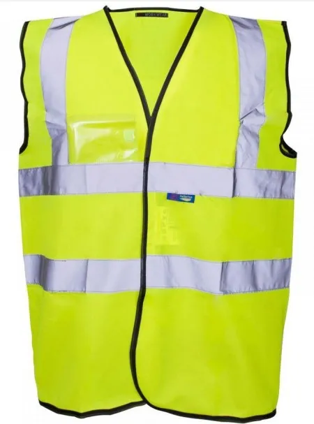 HI Vis Vest with ID Pocket