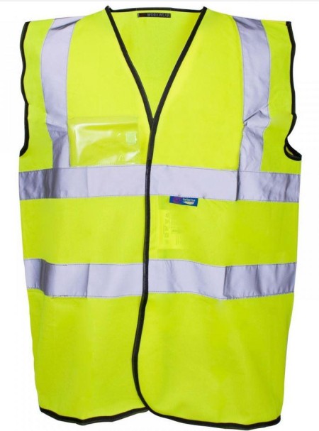 HI Vis Vest with ID Pocket