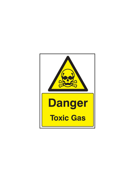Toxic gas sign