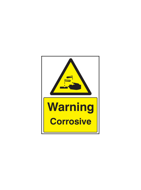 Corrosive sign