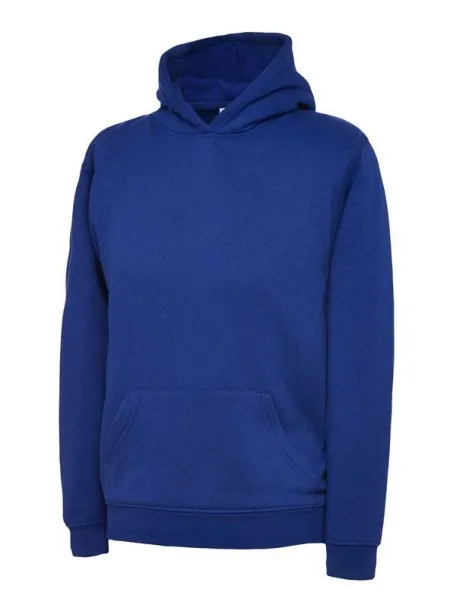 Uneek UX8 Children's Hooded Sweatshirt Royal