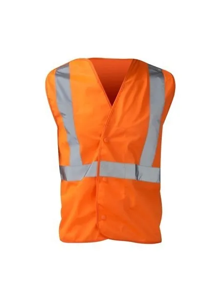 Hi Vis Orange Rail Spec Pull Apart Vest