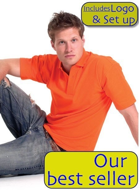 200 Embroidered Polo Shirts