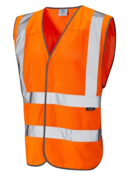 Coolviz Hi Vis Vest Leo W04 Orange