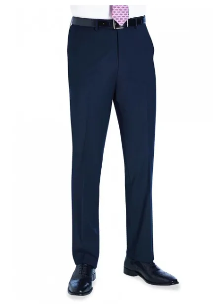 8387 Avalino Single Pleat Trouser Navy
