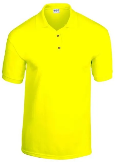Jersey Knit Poloshirt DryBlend Gildan GD040 Safety Green