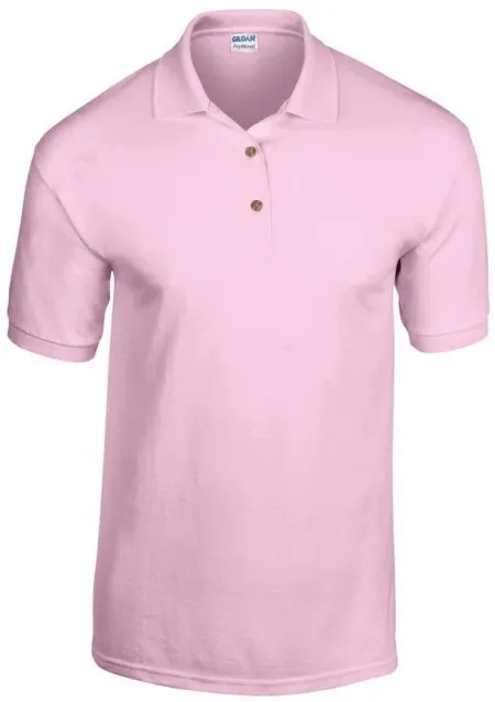 Jersey Knit Poloshirt DryBlend Gildan GD040 Light Pink