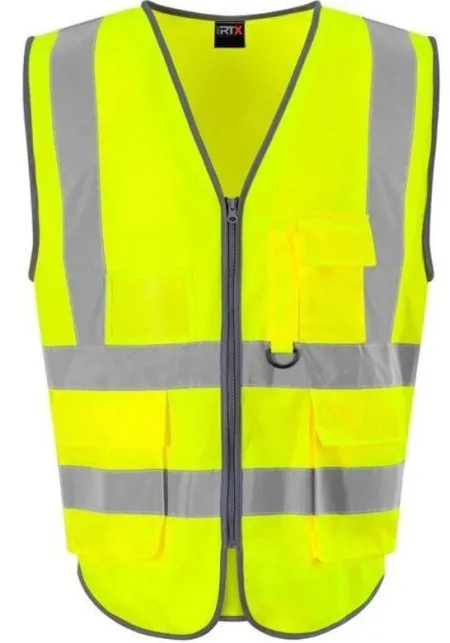 RTX Executive hi vis vest yellow