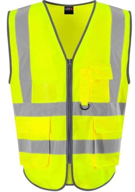 RTX Executive hi vis vest yellow