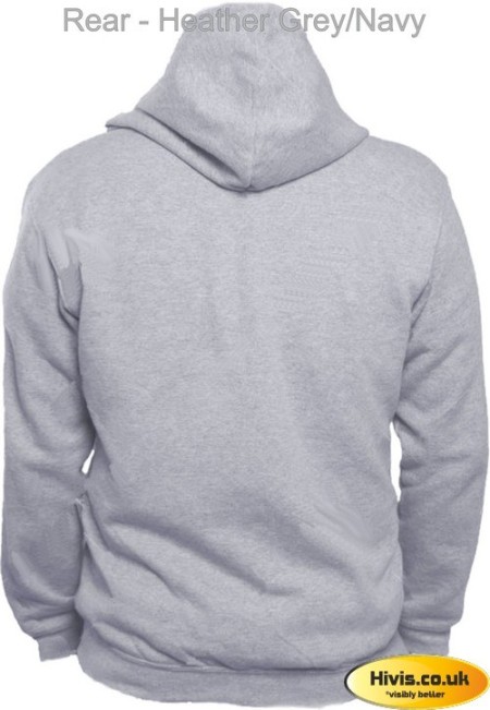 UC507 Heather Grey/Navy Blue